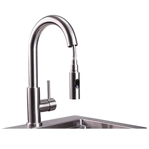 Lynx Professional Gooseneck Pull Down Faucet - LPFK