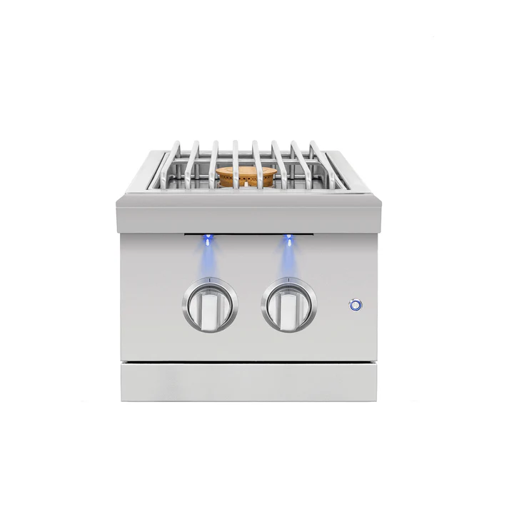 American Made Grills - Encore - Double Side Burner - ENCSB2-LP/NG