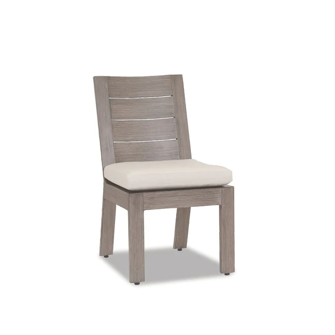 Sunset West Laguna Armless Dining Chair | SW3501-1A-FLAX-STKIT
