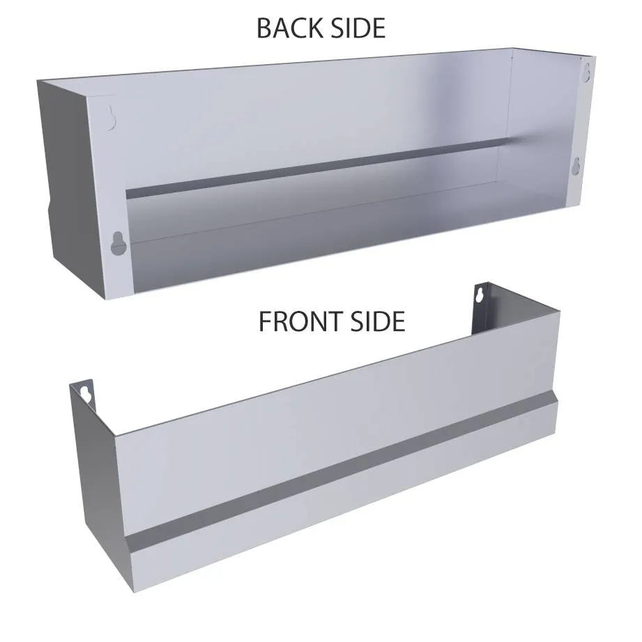 Sunstone Heavy-Duty Speed Rail Pocket Shelf – SCC30KB-SPRAIL