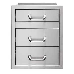Vintage Grills 2 Drawer + Utensil Storage - VU2DR